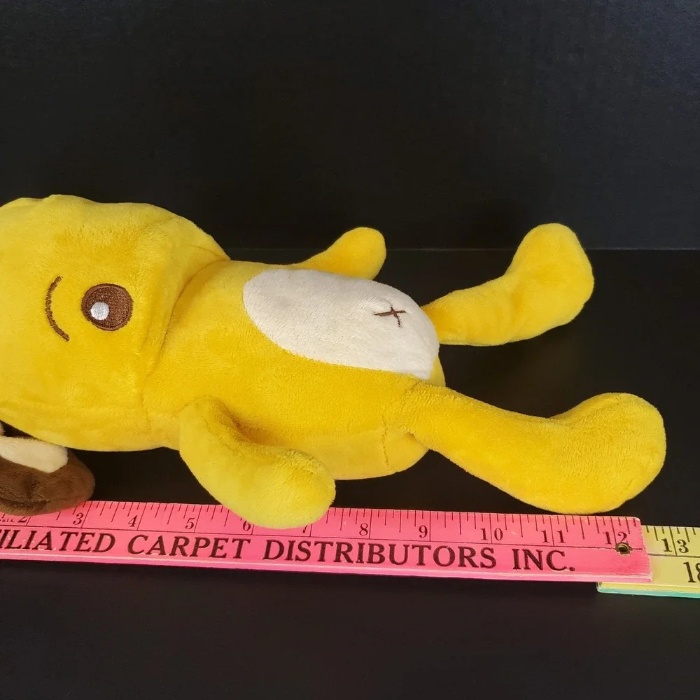 PecanPals Pecan Pals Plush Milo Yellow Stuffed Dog Monster 13